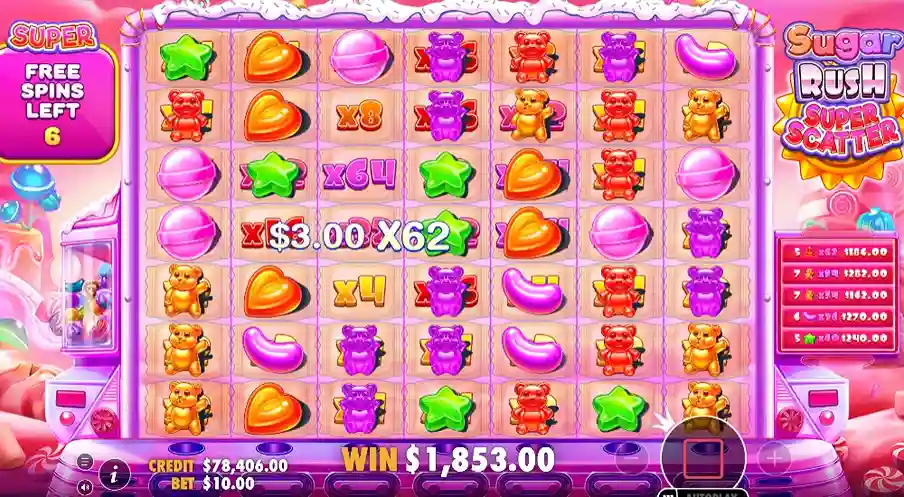 How Sugar Rush Super Scatter Felt During Normal Spins